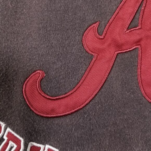 Alabama Crimson Tide Hoodie Men's Medium Colosseum Sweatshirt Gray NCAA - Picture 4 of 14